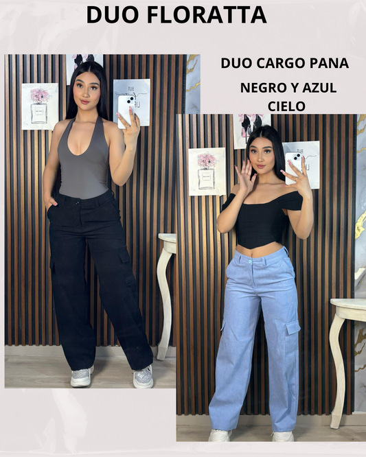 DUO PANTALON PANA