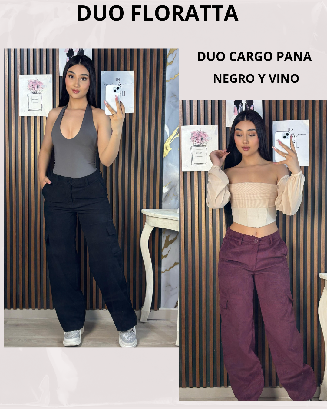 DUO PANTALON PANA