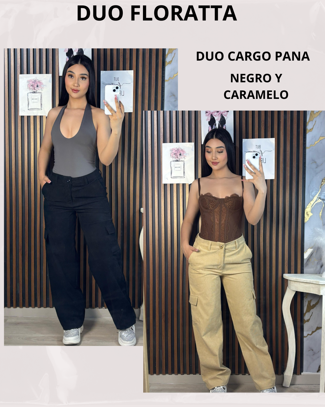 DUO PANTALON PANA
