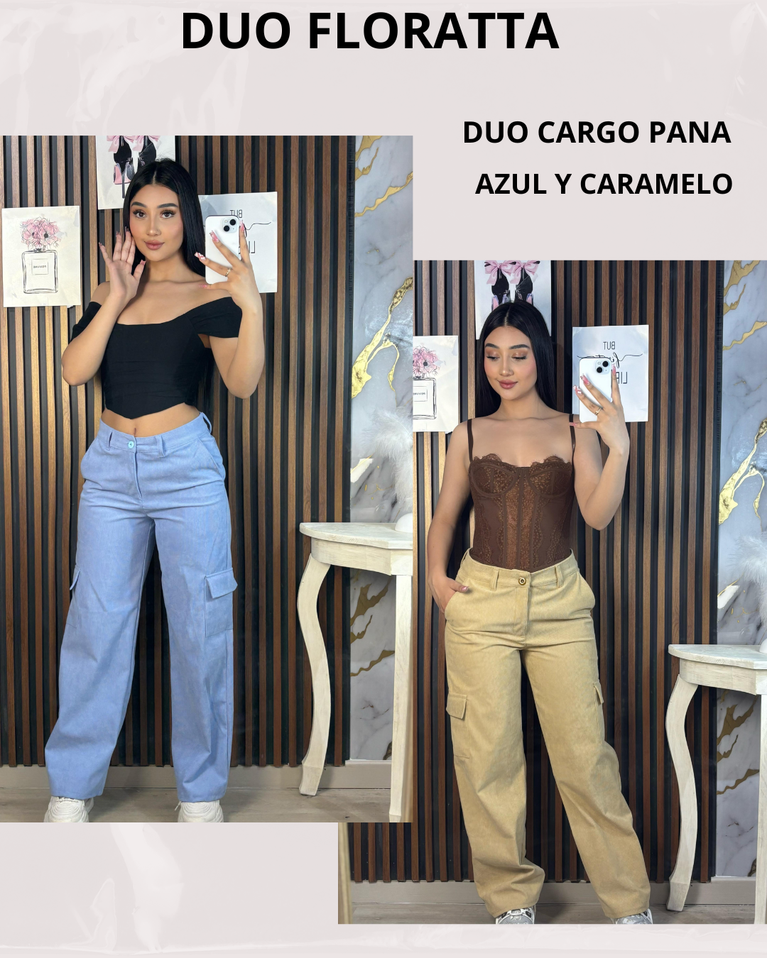 DUO PANTALON PANA