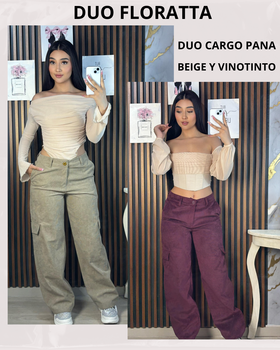 DUO PANTALON PANA