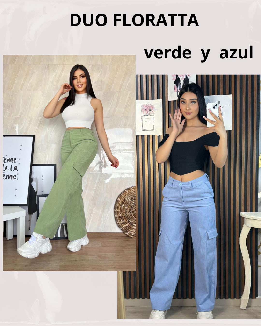DUO PANTALON PANA